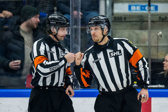 Domare Andreas Harnebring och Domare Johan Wedin