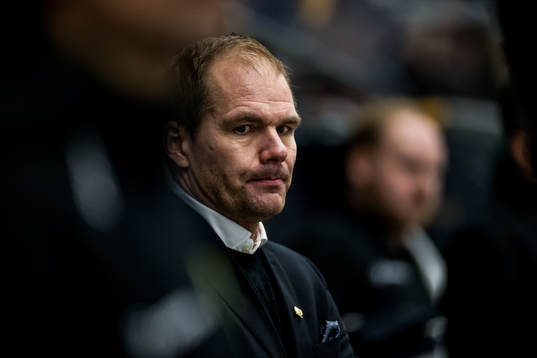 Färjestads tränare Thomas Mitell