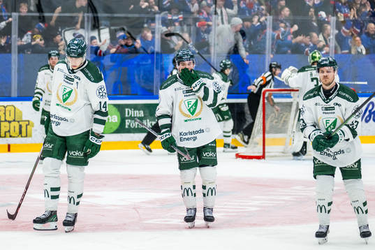 Färjestads spelare deppar
