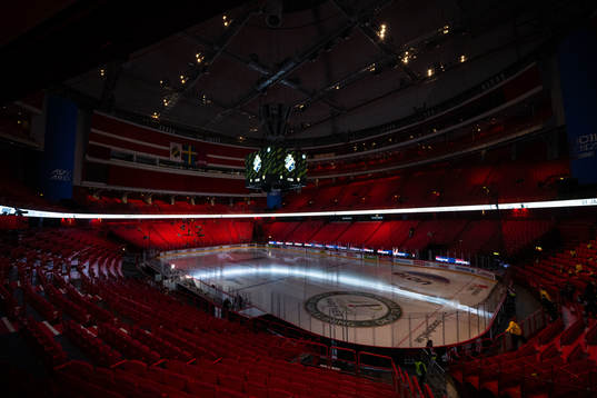 Vy över Avicii Arena
