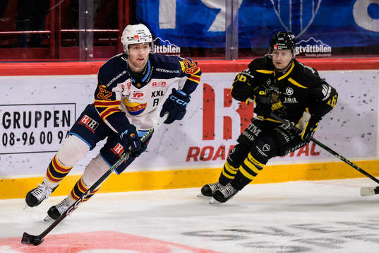 Djurgårdens Wiktor Nilsson och AIKs Ole Einar Egeland
