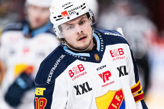 Djurgårdens Zachary Magwood deppar