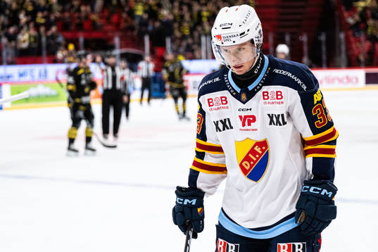 Djurgårdens Daniel Glad deppar