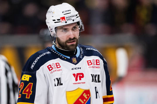 Djurgårdens Ludvig Rensfeldt deppar