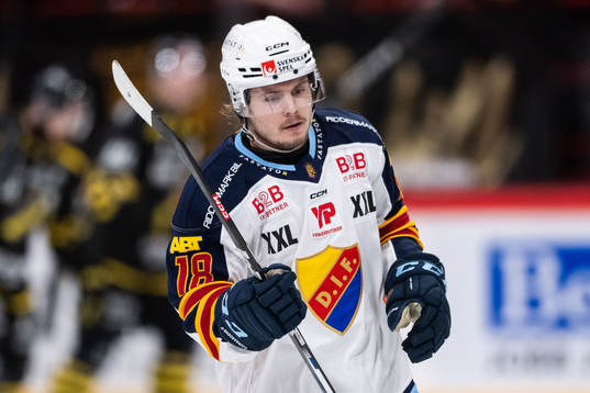 Djurgårdens Zachary Magwood deppar