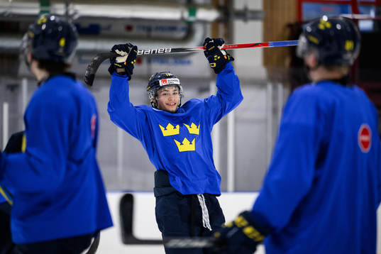 Bläddra bland fler bilder av 2024 IIHF World Junior Championship, Day 2, Sweden, Practice