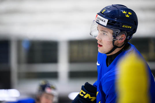 Theo Lindstein of Sweden at a practice session