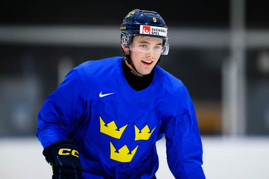 Theo Lindstein of Sweden at a practice session