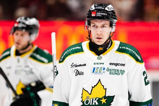 Östersunds Sebastian Benker deppar