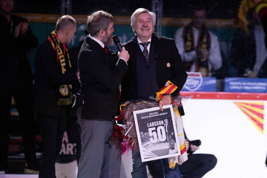 Brynäs Kenth Larsson uppmärksammas