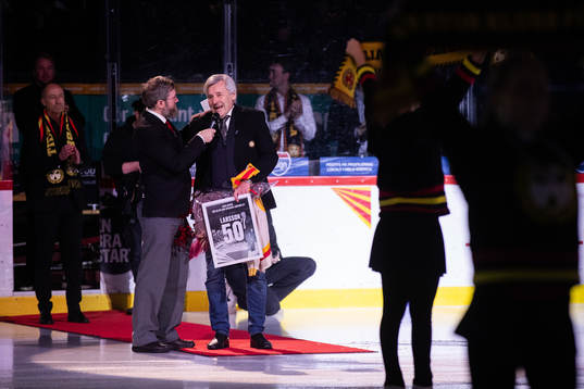 Brynäs Kenth Larsson uppmärksammas
