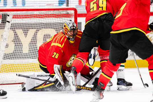 Brynäs målvakt Damian Clara