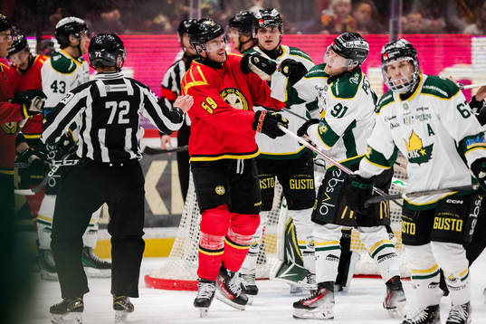 Brynäs Karlis Cukste och Östersunds Oscar Pettersson