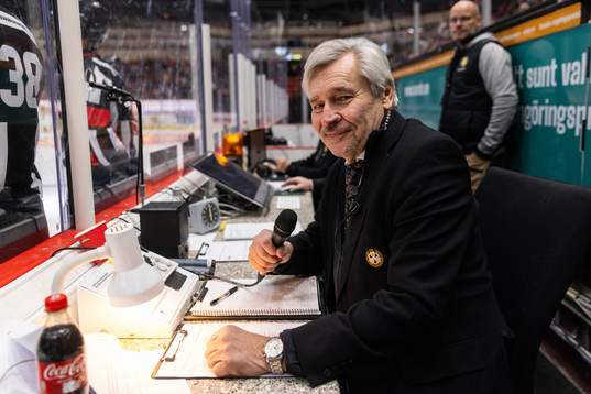 Brynäs speaker Kenth Larsson