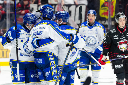 Leksands Alexander Lundqvist jublar