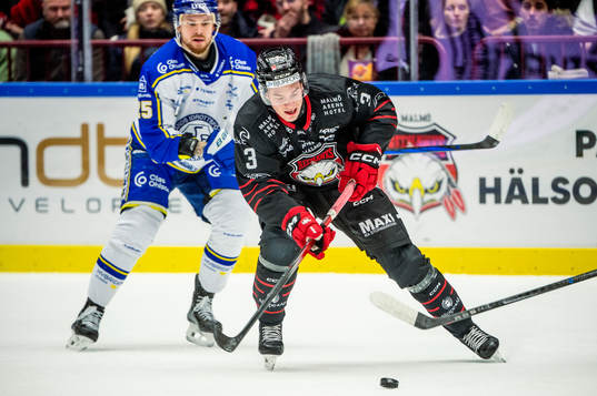 Malmö Redhawks Nuutti Viitasalo mot Leksands Lucas Elvenes