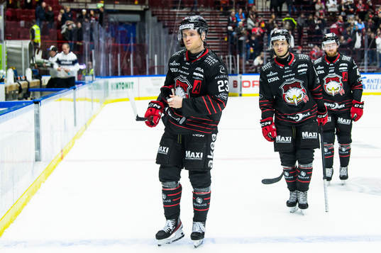 Malmö Redhawks Christoffer Forsberg deppar