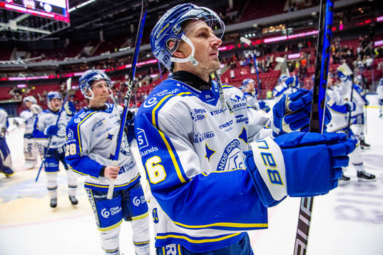 Leksands Patrik Norén jublar