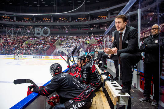 Malmö Redhawks tränare Tomas Kollar