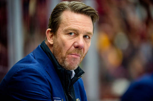 Leksands tränare Charles Berglund