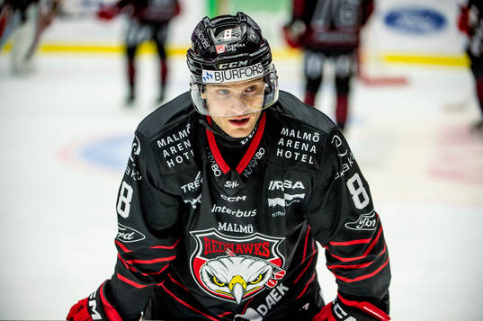 Malmö Redhawks Johan Olofsson deppar