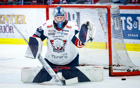 Linköpings målvakt Edvin Sandell