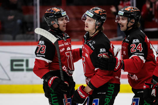 Örebros Philip Holm, Oliver Eklind och Hannes Björninen