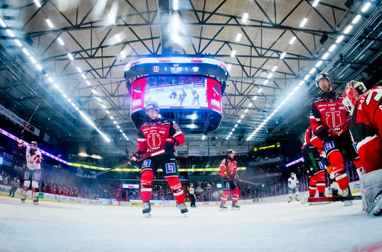 Örebros Robert Leino, Rasmus Rissanen och målvakt Jonas