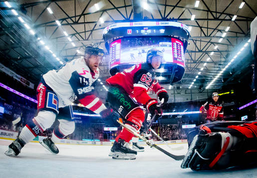 Linköpings Patrick Russell och Örebros Robert Leino