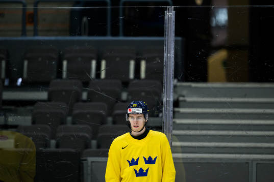 Jonathan Lekkerimäki of Sweden at a practice session