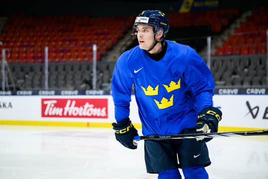 Theo Lindstein of Sweden at a practice session