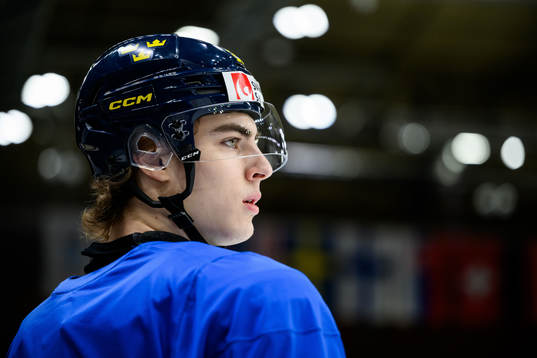 Liam Öhgren of Sweden at a practice session