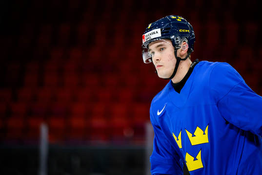 Theo Lindstein of Sweden at a practice session