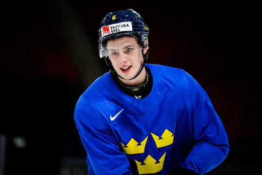 Anton Johansson of Sweden at a practice session