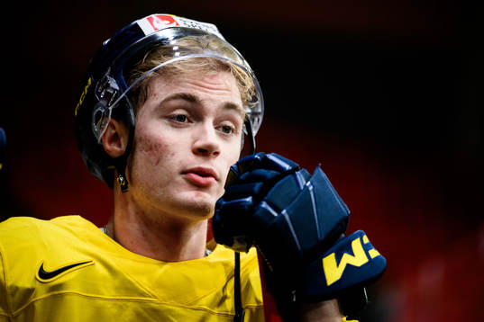 Tom Willander of Sweden at a practice session