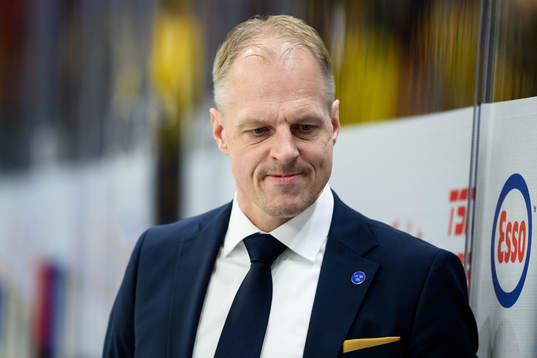 Head coach Magnus Hävelid of Sweden