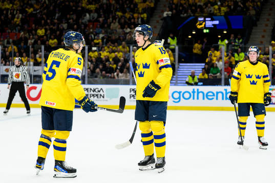 Mattias Hävelid and David Edstrom of Sweden
