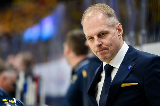 Head coach Magnus Hävelid of Sweden