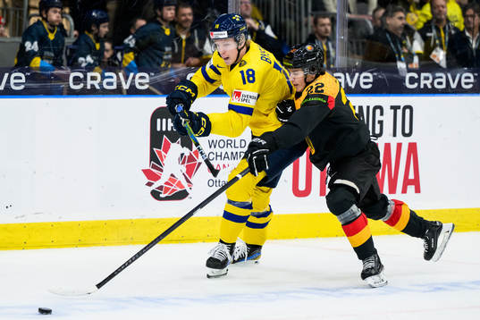 Filip Bystedt of Sweden and Jakob Weber of Germany