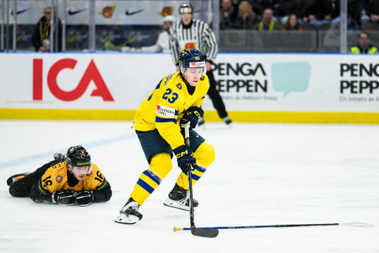 Ralf Rollinger of Germany and Jonathan Lekkerimäki of