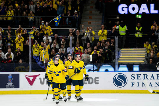 Axel Sandin-Pellikka , Noah Östlund, Anton Wahlberg and