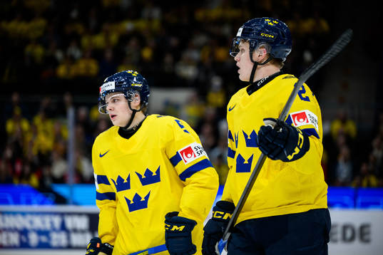 Mattias Hävelid and Elias Pettersson of Sweden