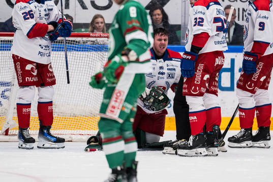Oskarshamns målvakt Tomas Rydén