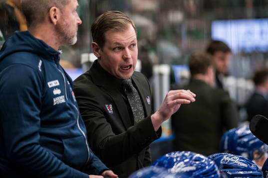 Oskarshamns tränare Martin Filander