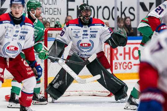 Oskarshamns målvakt Tomas Rydén
