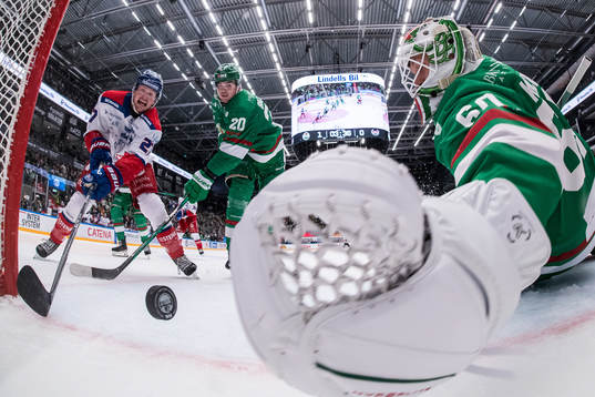 Oskarshamns Lukas Jasek gör 1-1 (Ej bild) Oskarshamns