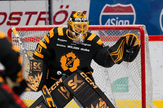 Skellefteås målvakt Gustaf Lindvall