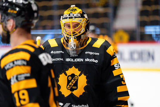 Skellefteås målvakt Gustaf Lindvall