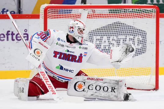 Timrås målvakt Jacob Johansson