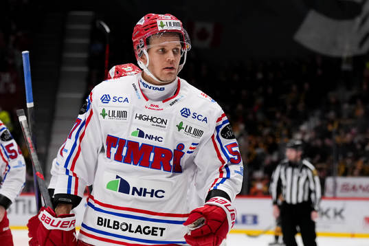 Timrås Anton Wedin jublar